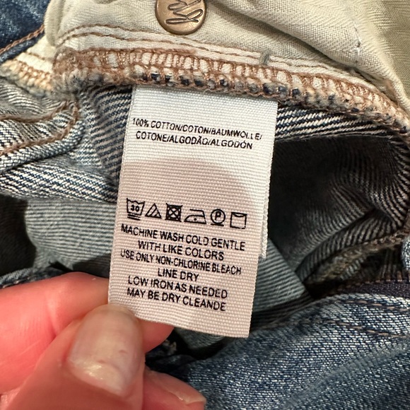 Free People We the Free zip it up denim mini skirt size 30 - Picture 6 of 8